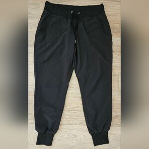 Athleta Charcoal Joggers with Ribbed Cuffs